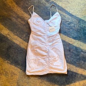 Superdown revolve white bustier bodycon mini dress never worn